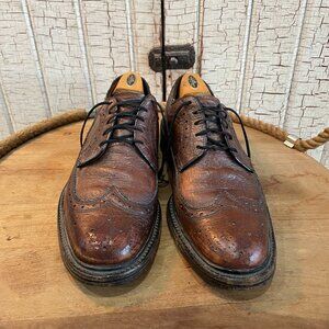 Vintage Bespoke Bench Made Brogues Shoes Mens 11